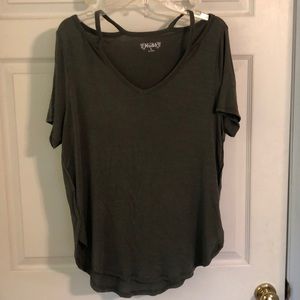 Mudd olive green tee XL worn once